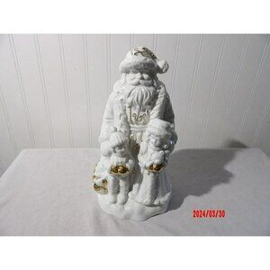 Santa St Nick Christmas Ceramic Figure‎ 9.5"